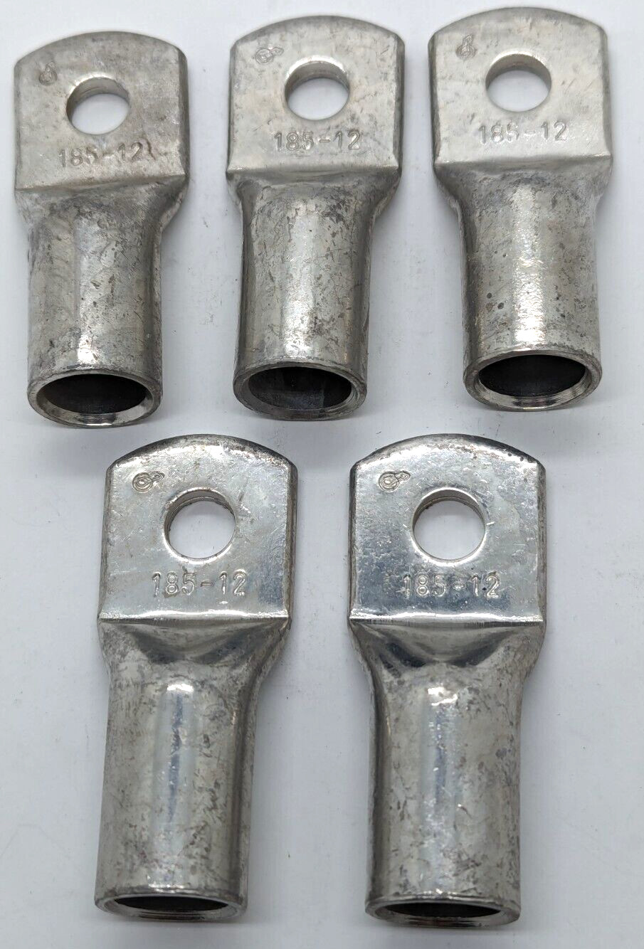 5 x tubular cable lug 185 - 12