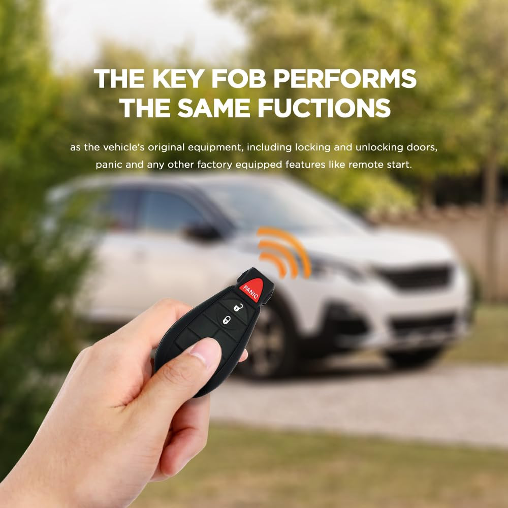 Simple Key, Key Fob and Key Programmer with Interchangeable 3 & 4 Button
