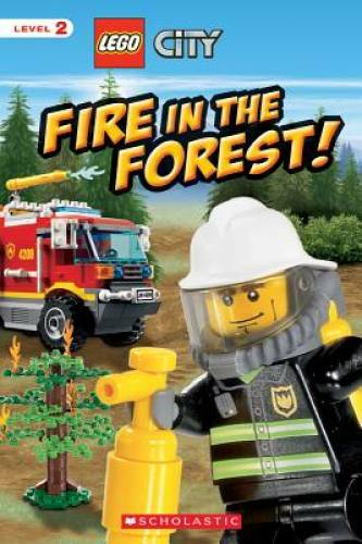 LEGO City: Fire in the Forest! - Paperback By Scholastic - GOOD