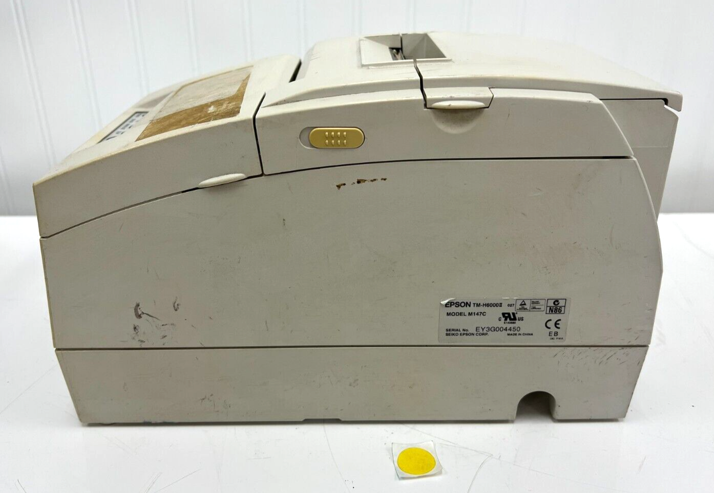 EPSON TMH6000II MULTIFUNCTION PRINTER WITH TRANSSCAN WHITE PRINT WIDTH 3.1