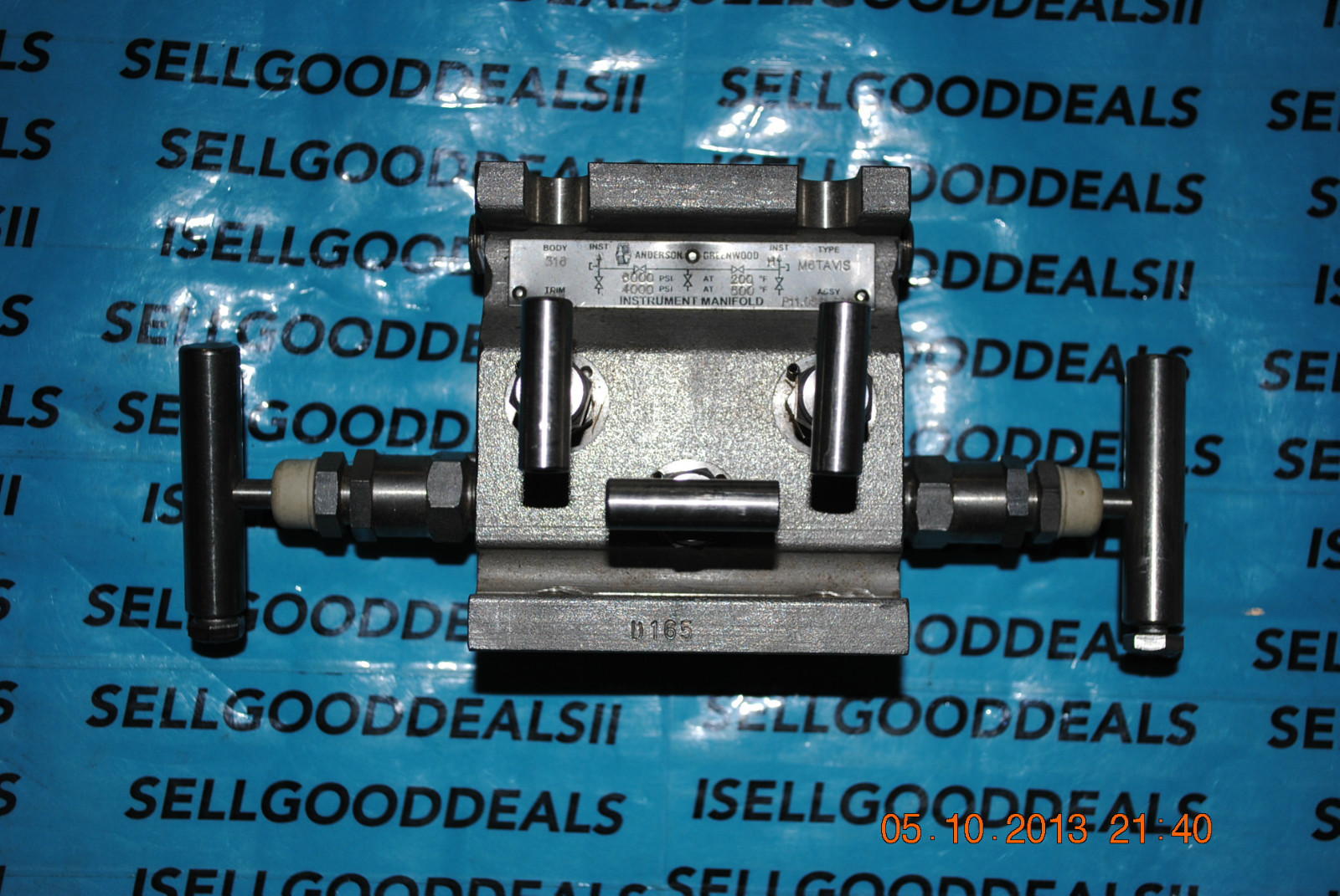 Anderson Greenwood P11.0541.002 Valve Flow Control Body 316, Type M6TAVIS