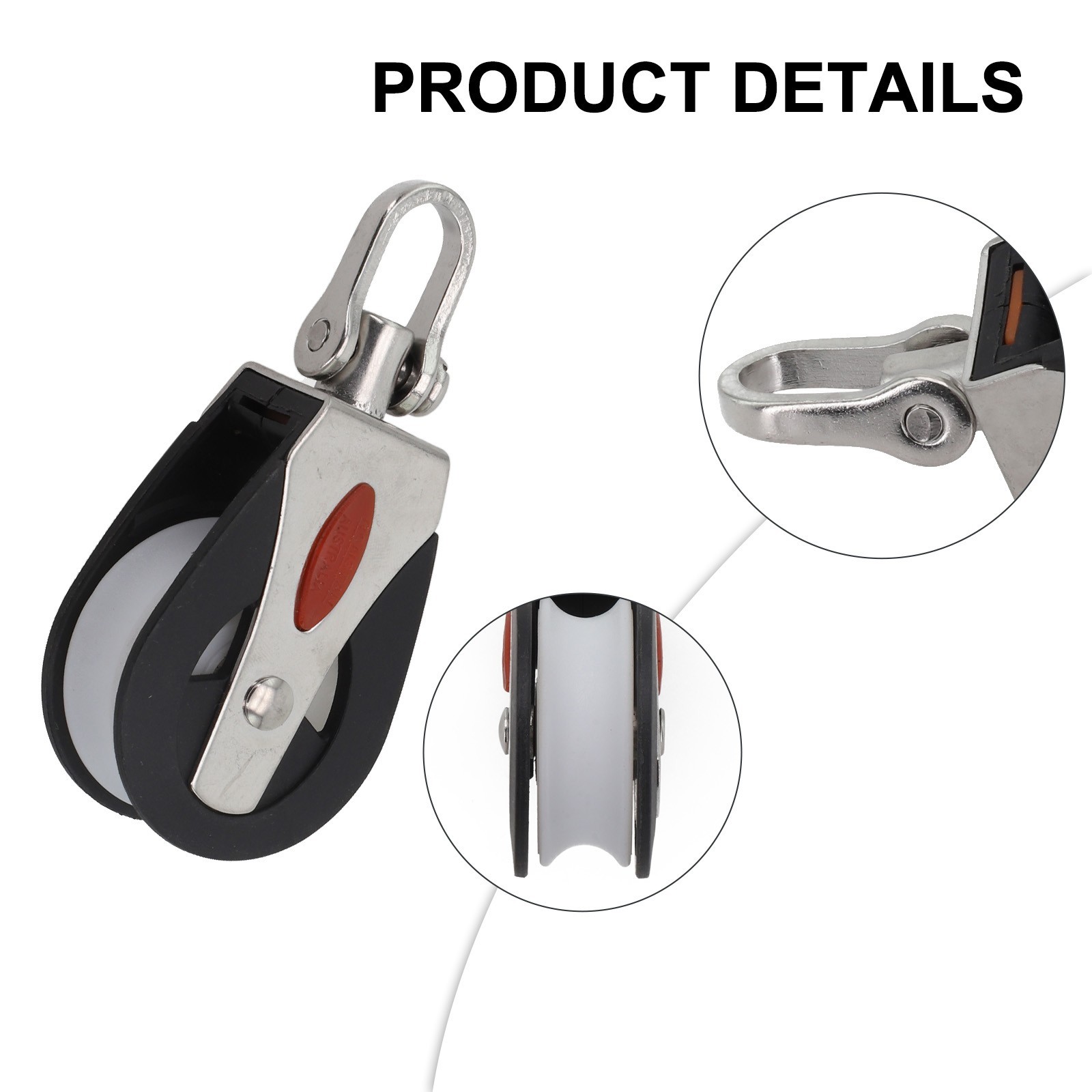 Efficient Single Pulley for 1500Lbs Load Capacity in Sailboat Applications
