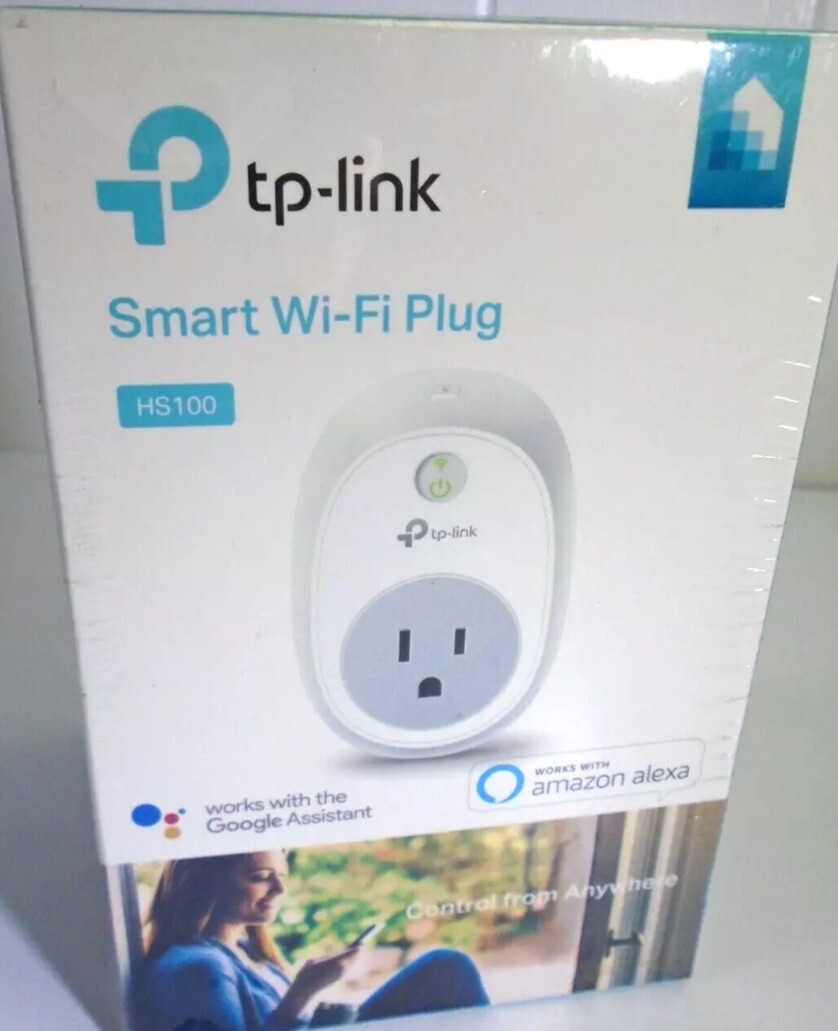 TP-Link - HS100 - Smart WiFi Plug - w/ Google Assistant & Amazon Alexa