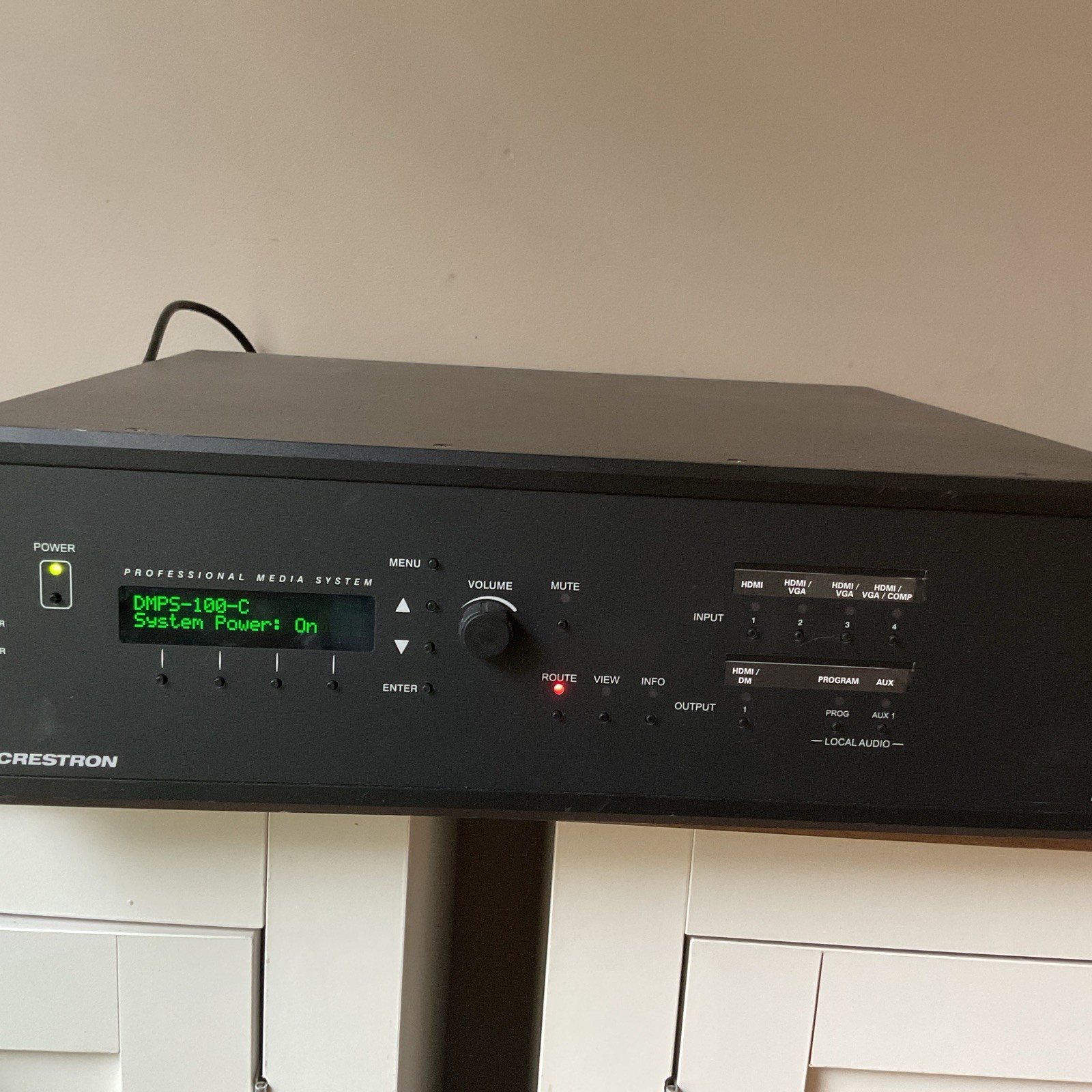 Crestron DMPS-100C Digital Media Presentation System-Works