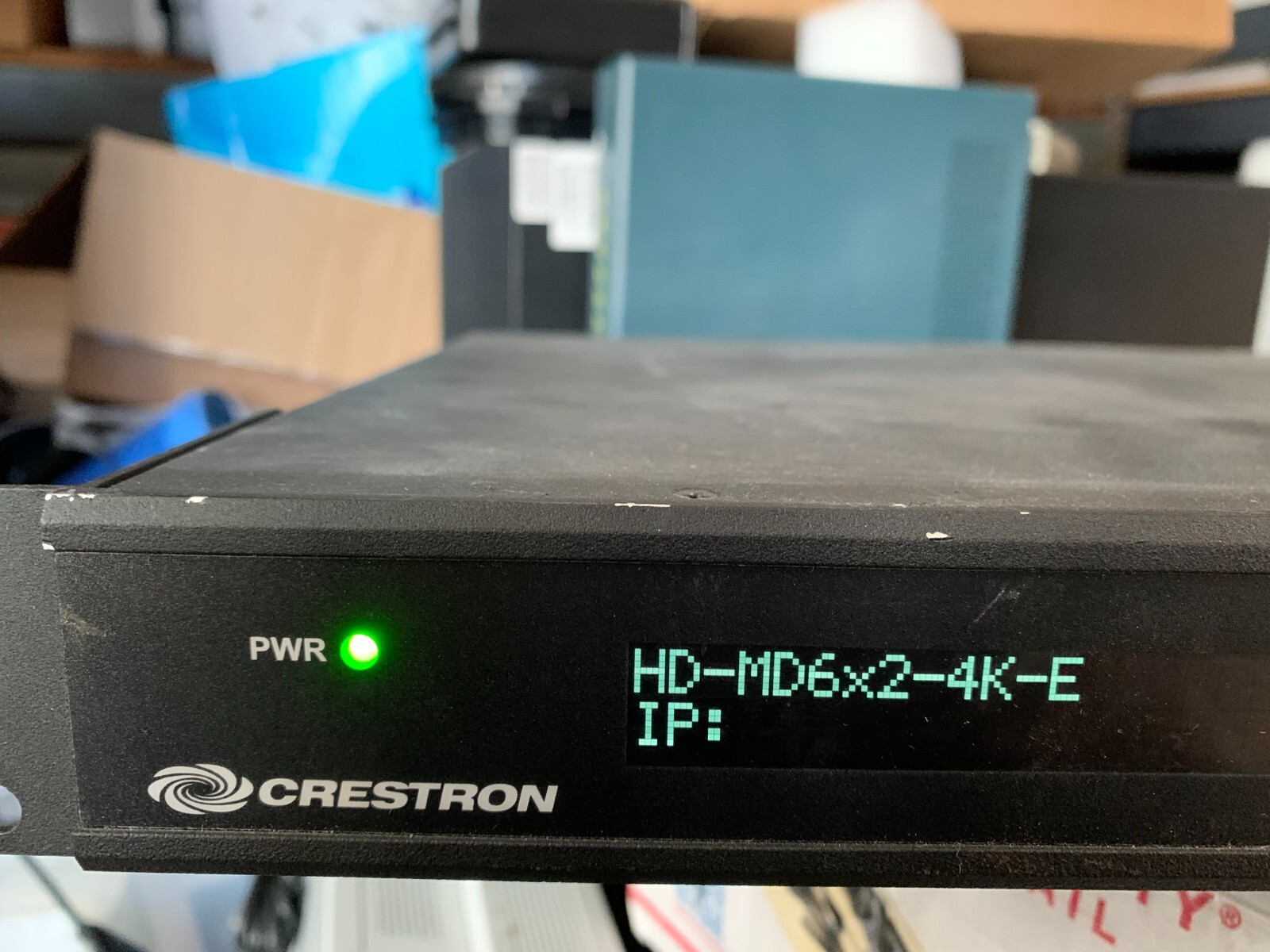 CRESTRON HD-MD6X2-4K-E - 6 HDMI IN, 2 HDMI OUT 4K MATRIX SWITCHER