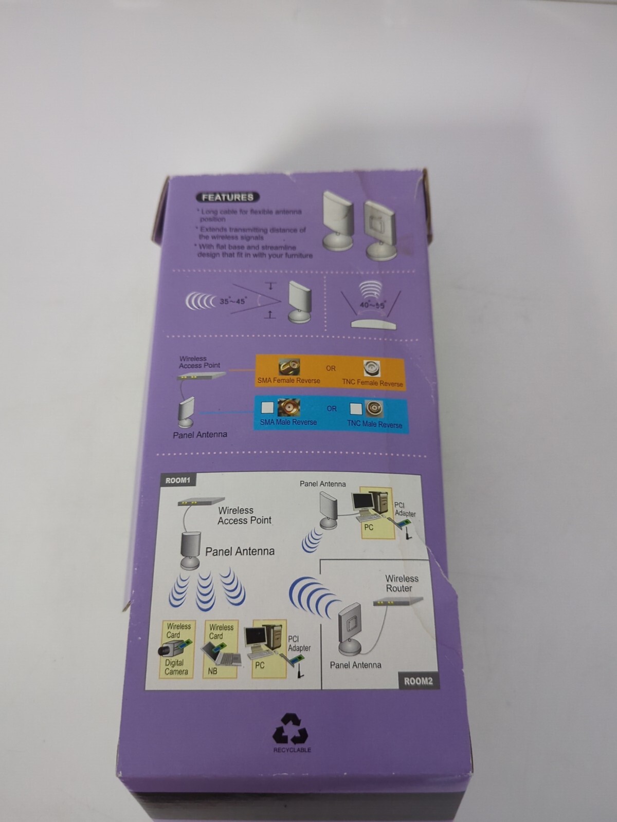 ExpressNets Wireless Panel Antenna 2.4GHz