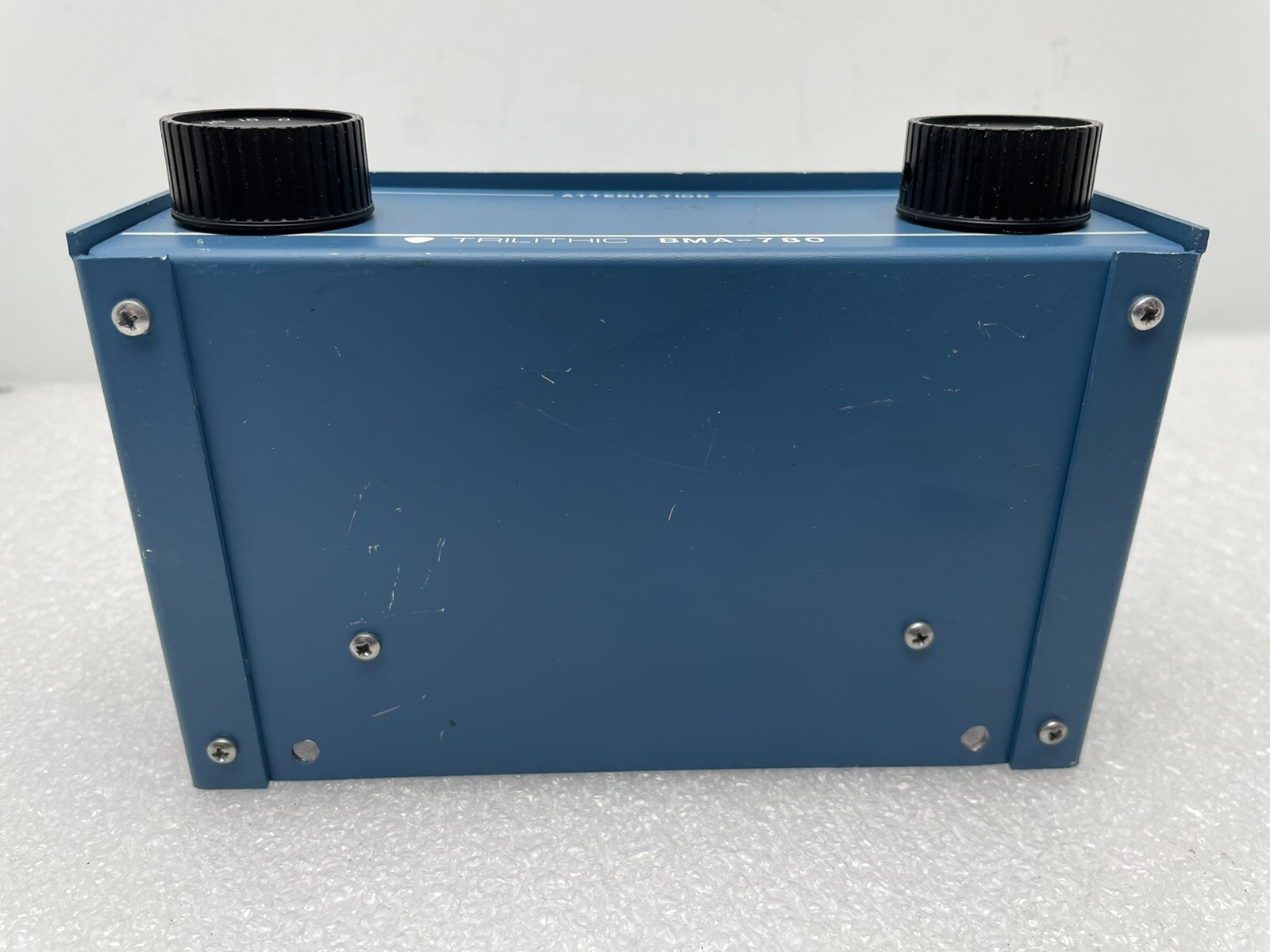 TRILITHIC ATTENUATOR ADJUSTABLE ATTENUATION CONTROL BOX BMA-780 0-10dB