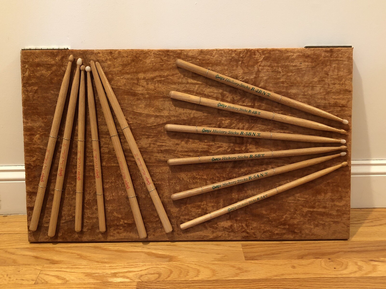 Gretsch Family Archive Vintage Gretsch Factory Drum Stick Display w/ COA