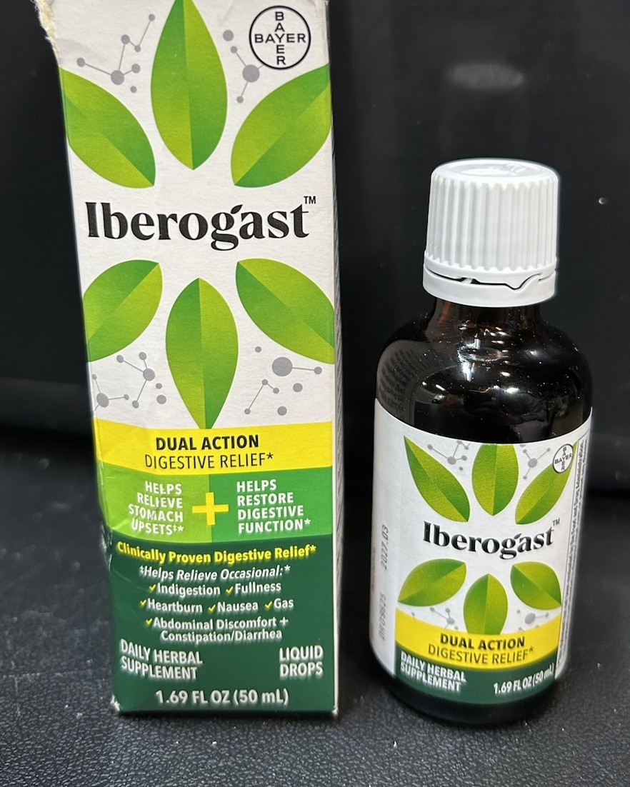 Iberogast Oral Dual Action Digestive Symptoms Indigestion Nausea EXP 03/2027