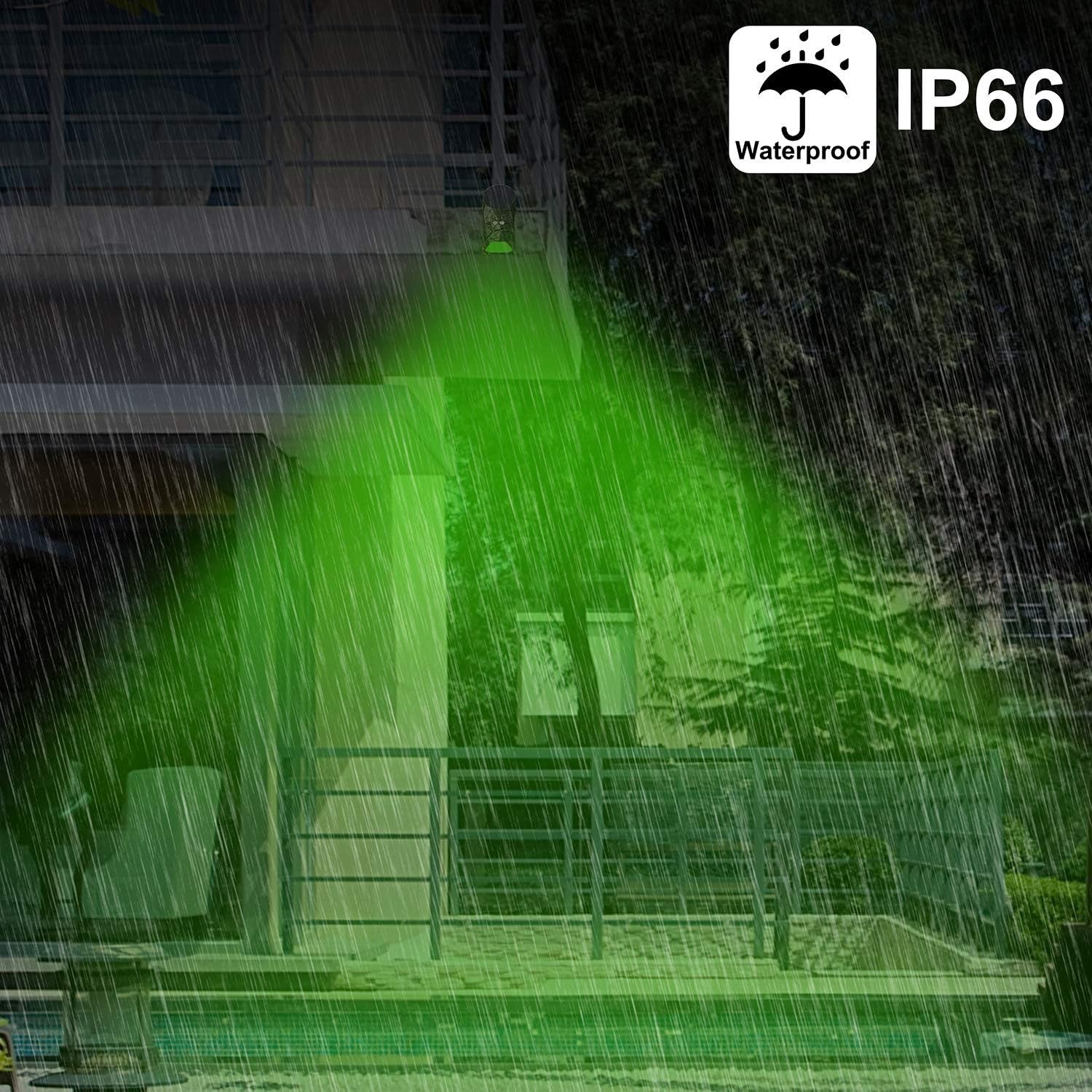 2 Pack Solar Motion Activated Game Feeder Lights