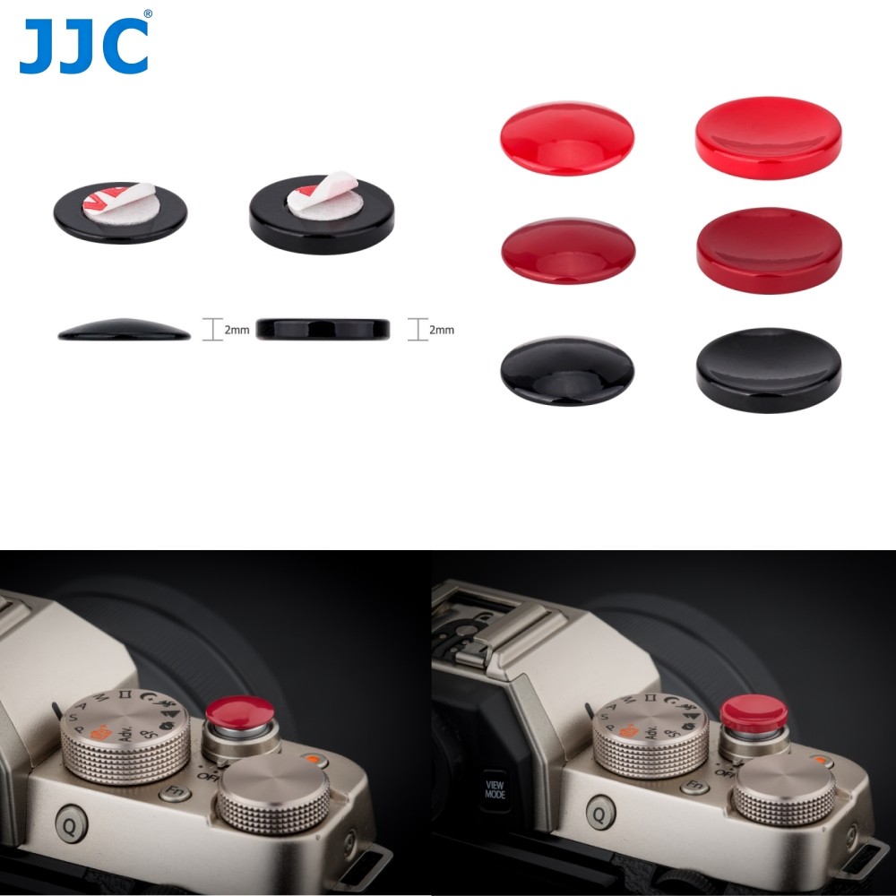JJC Soft Shutter Release Button fr Panasonic Lumix L10 DC-S5 DC-G100 GX9 GH7 LX7