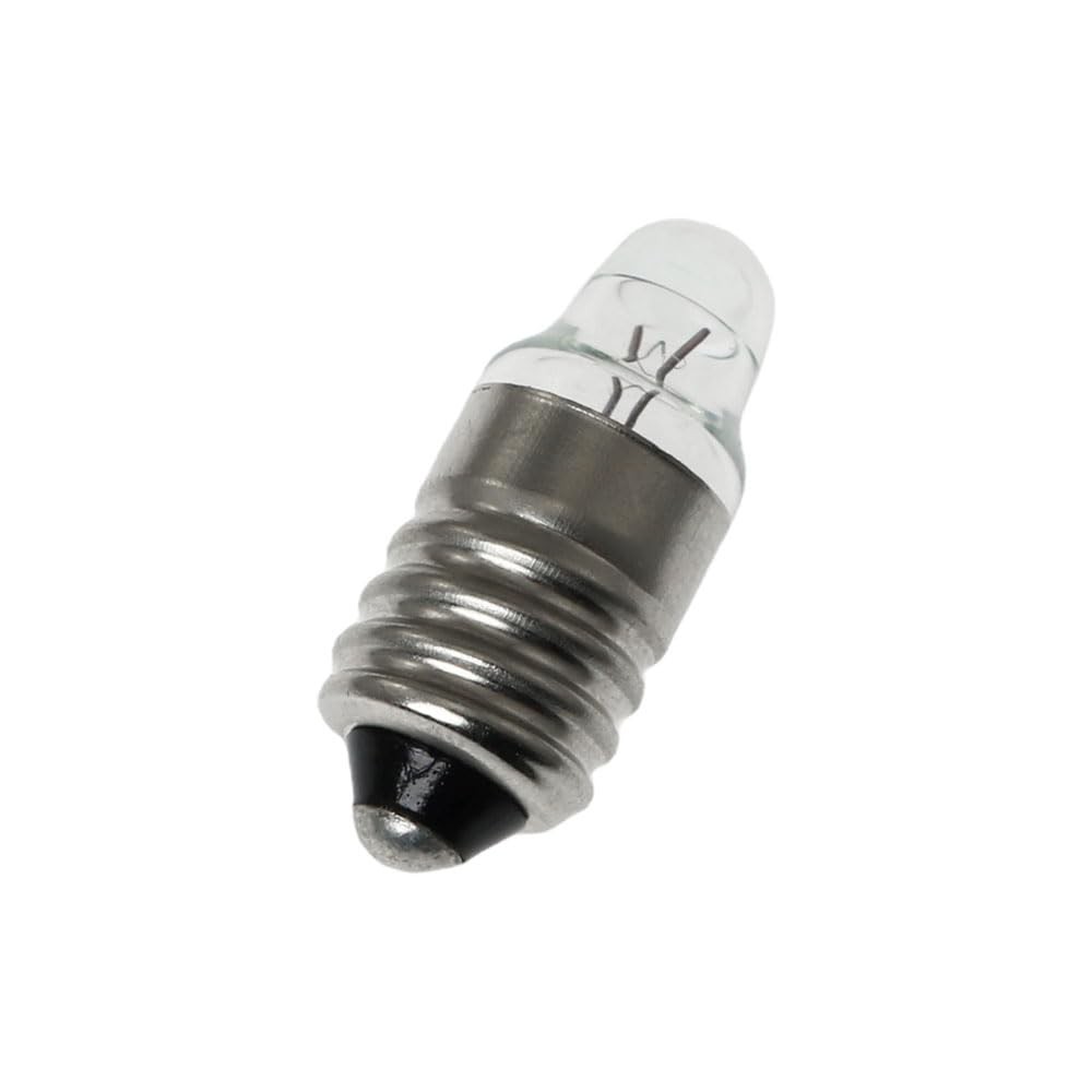 SQXBK 10PCS Mini Screw Base Light Bulbs E10 Flashlight 2.5V