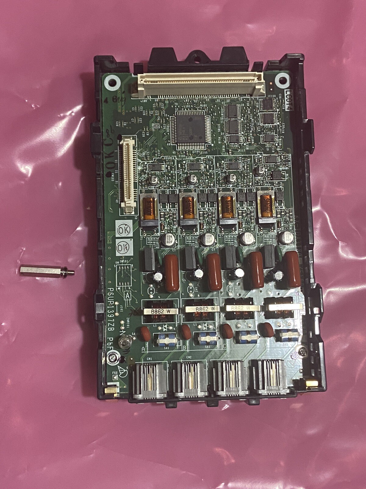 Panasonic KX-TDA5180 4-port CO CARD For KX-TDA50 Hybrid IP PBX
