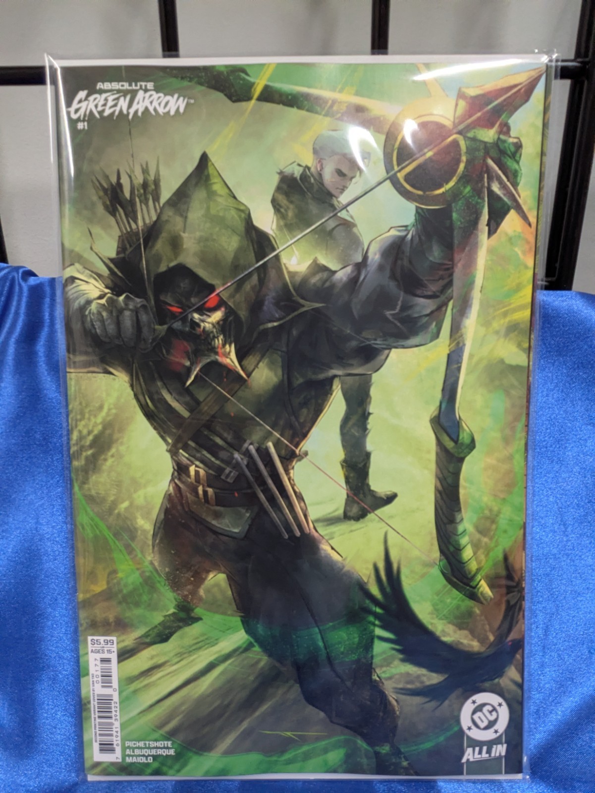 Absolute Green Arrow #1 (Of 6) 2nd Print Cover B Ivan Tao Card Stock Variant