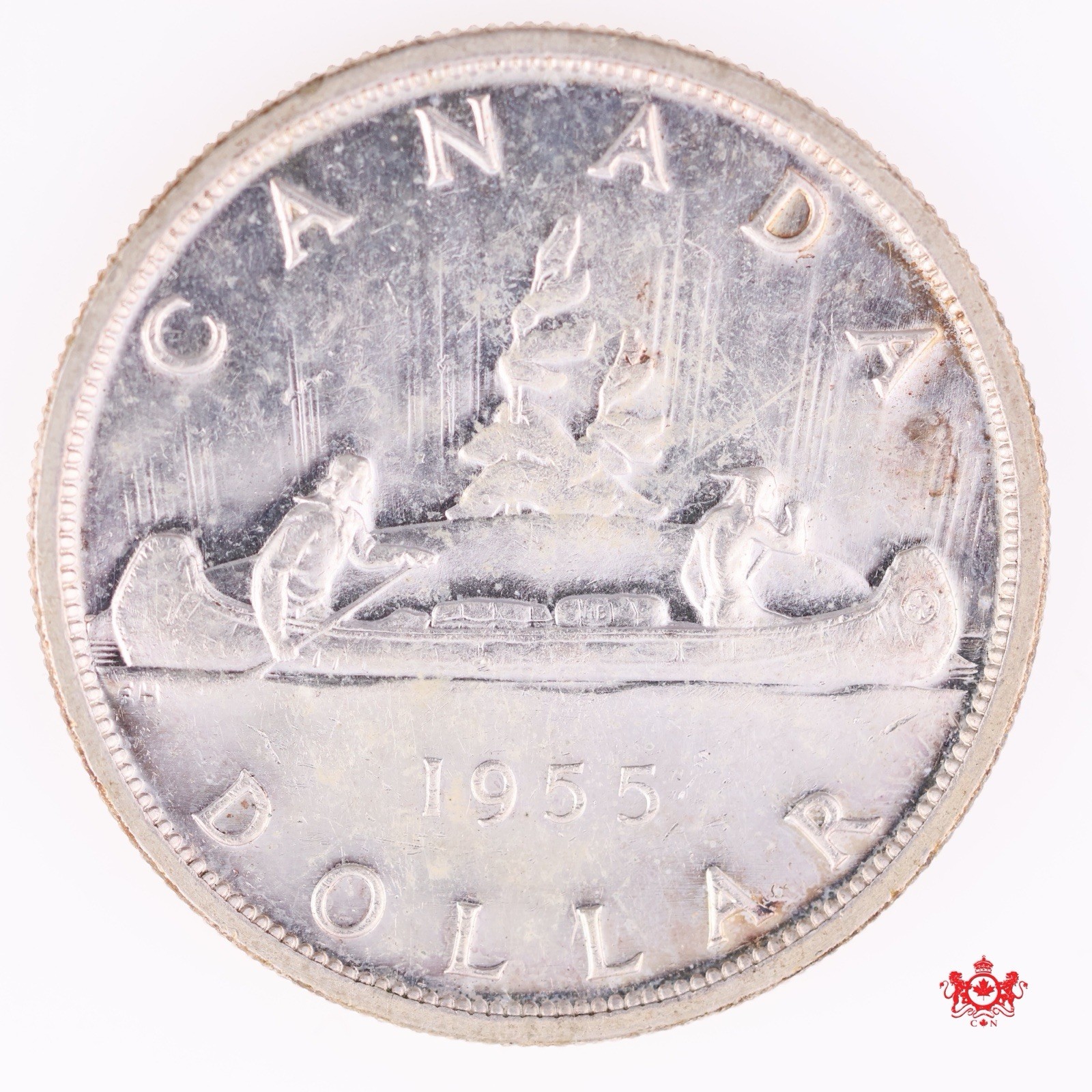 1955 Canada 1 Dollar Arnorior No/Db - MS62 - Lot#15228