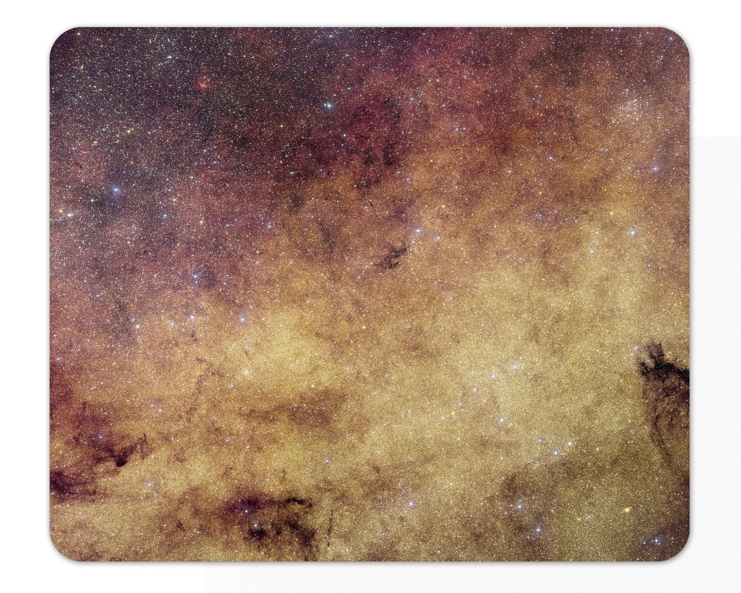 ESA’s Euclid Galactic Bulge Milky Way Galaxy 1/8 Inch Thick Mouse Pad