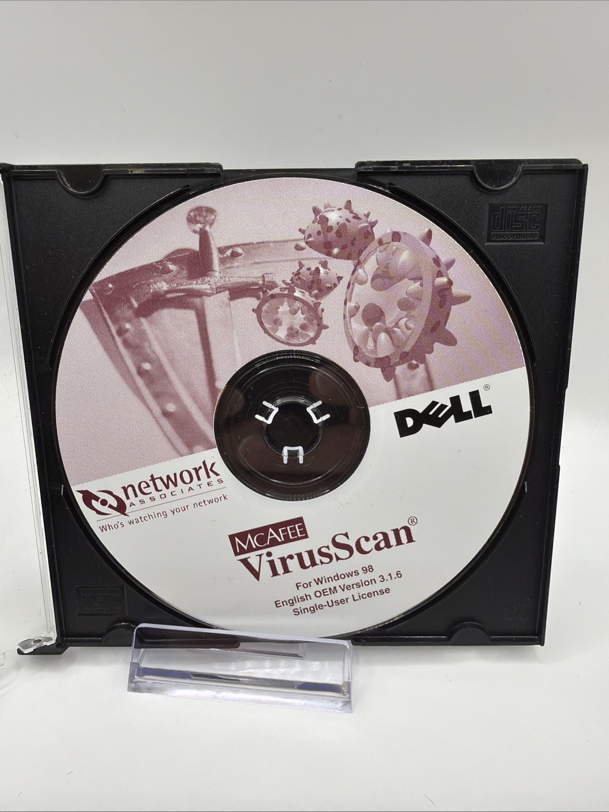 Dell McAfee Virus Scan for Windows 98 English OEM Version 3.1.6 Pre-owned Disc