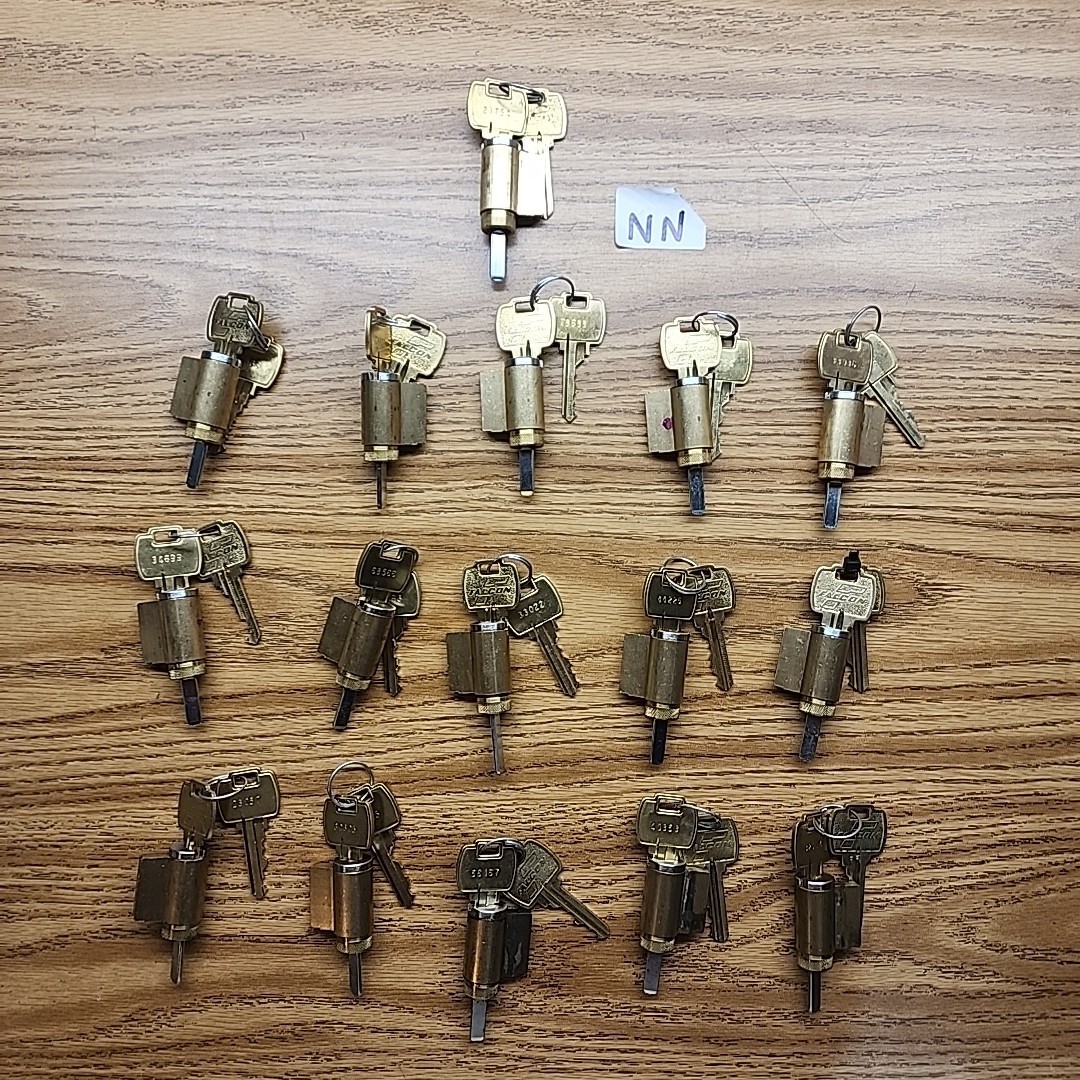 (16) GMS K001SC26D 5 PIN SCHLAGE SC1 KEYWAY KNOB/LEVER LOCK CYLINDER LOT