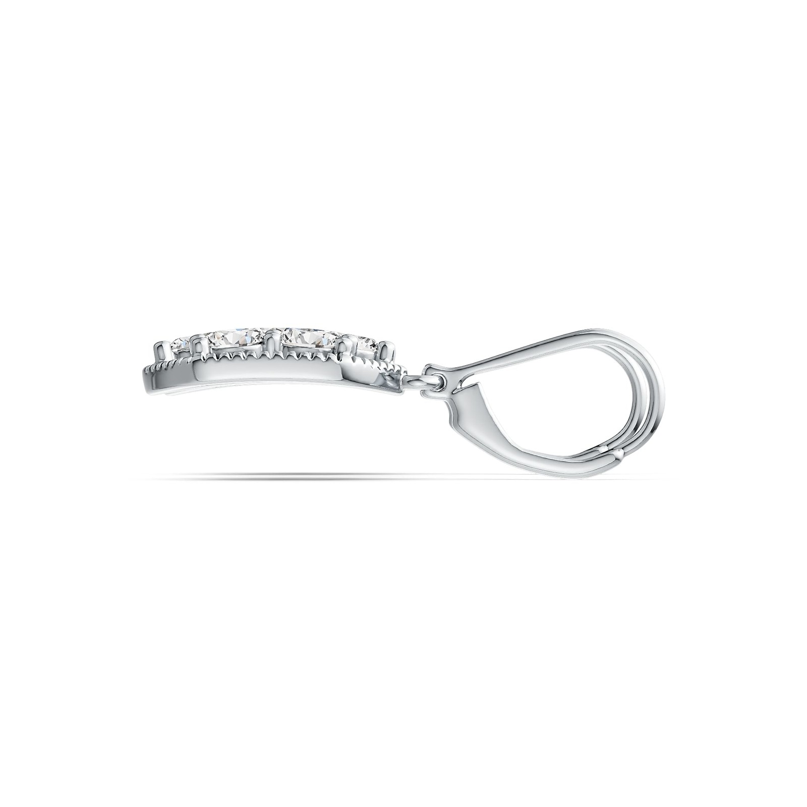 Sterling Silver Semi Mount Earrings Setting Oval OV 4X3mm