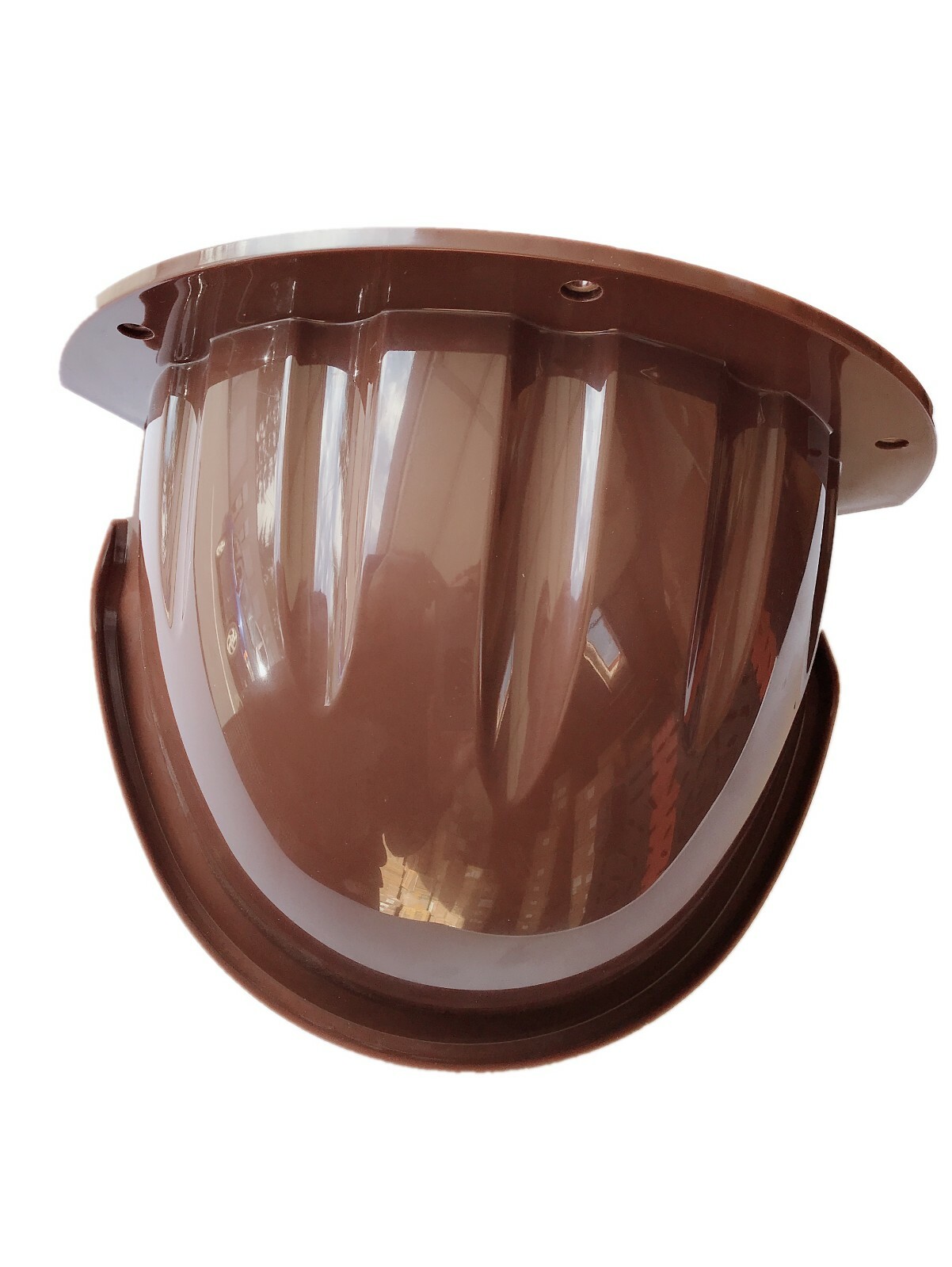 Sunshade Rainshade Protector Cover Shield for Outdoor Security Camera-COFFEE