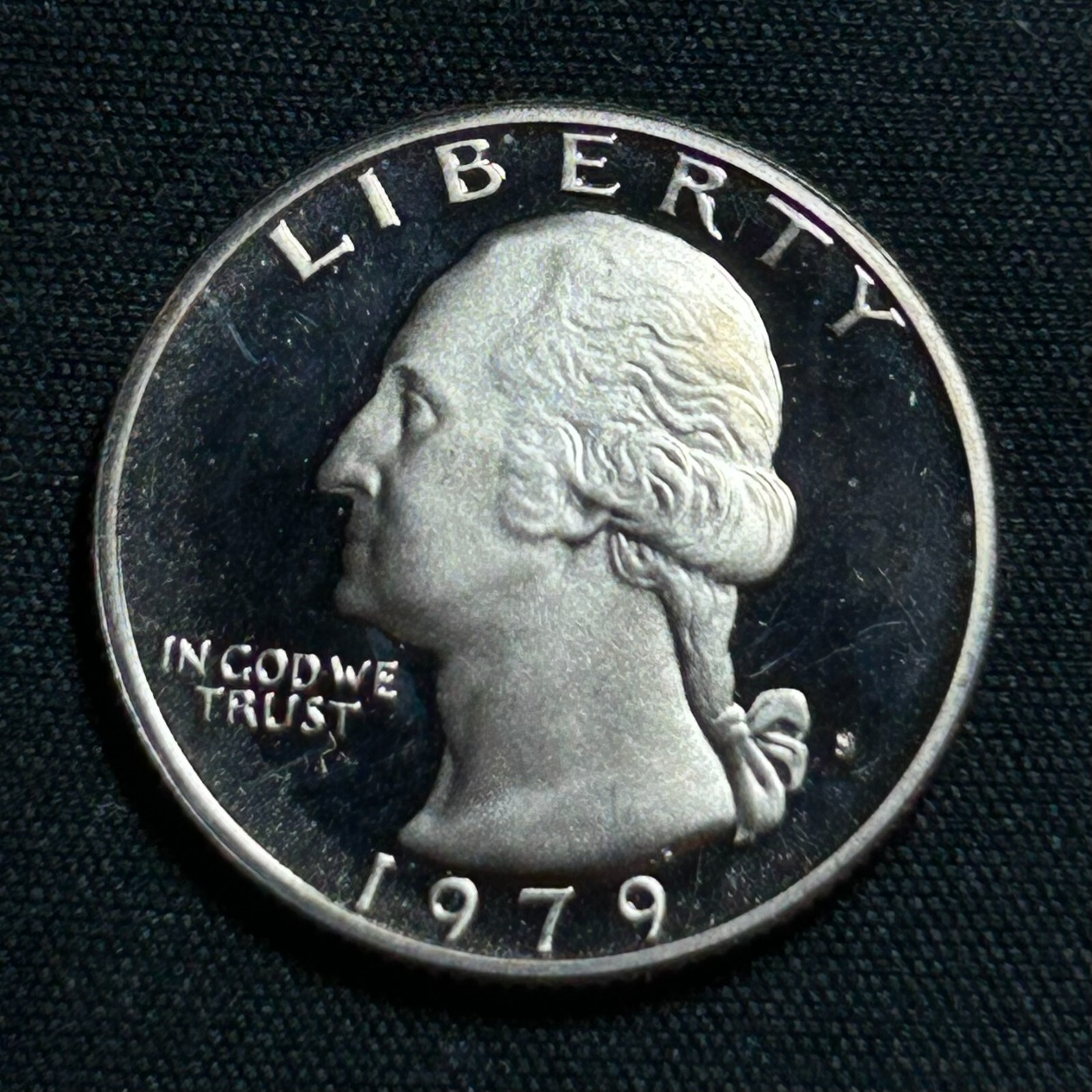 1979 Proof Washington Quarter San Francisco Mint Uncirculated Condition