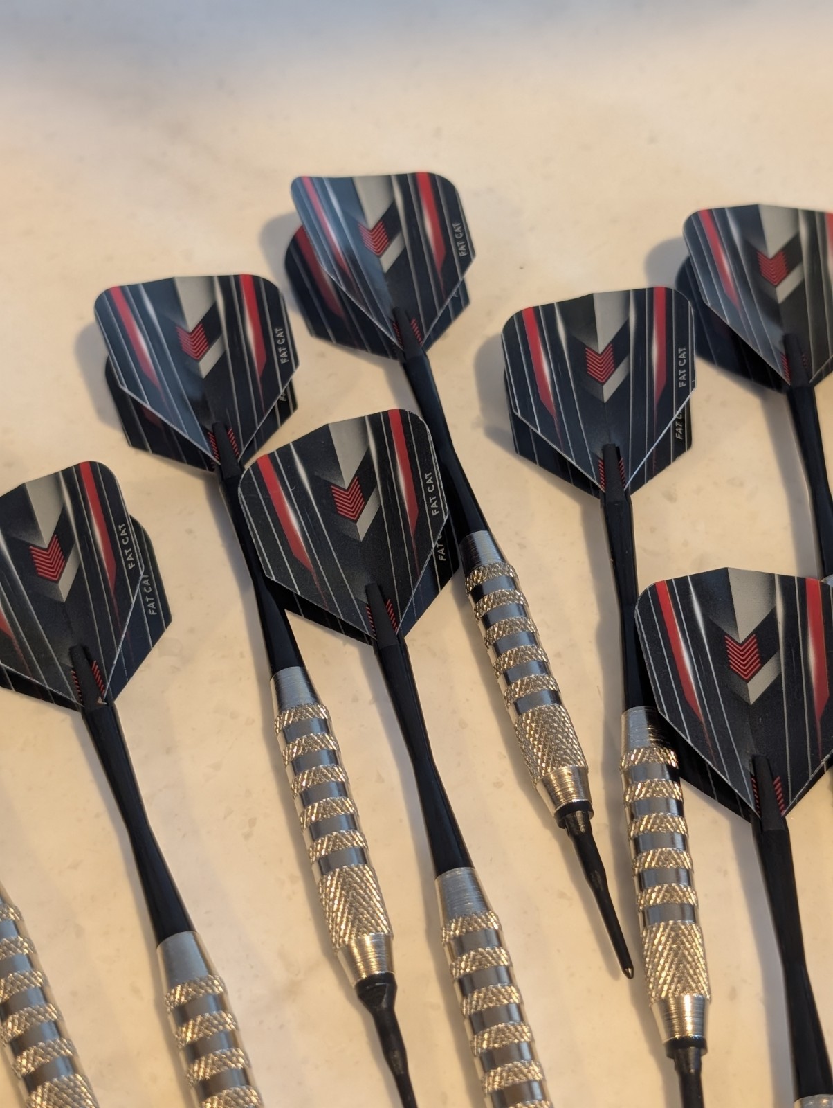 Set Of 21 Fat Cat Soft Tip Darts
