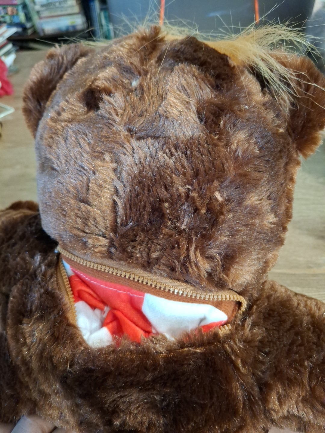 Trumpy Bear Deluxe Original 22” Plush Zipper American Flag Cape Trump Official
