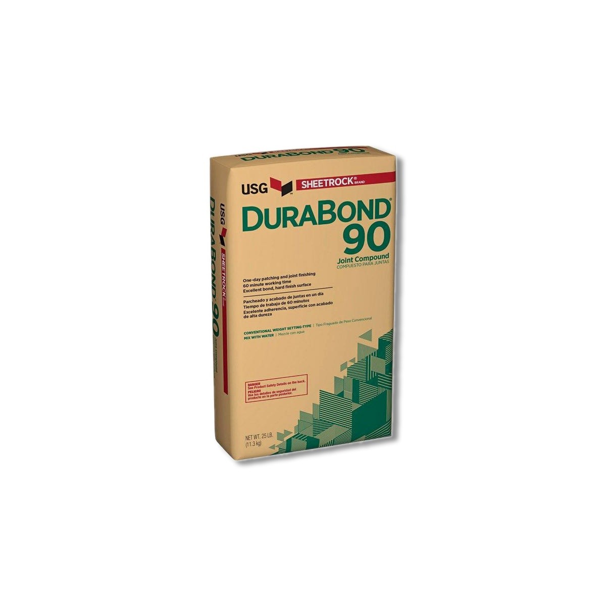 USG Sheetrock Durabond 90 Natural All Purpose Joint Compound 25 lb 381630