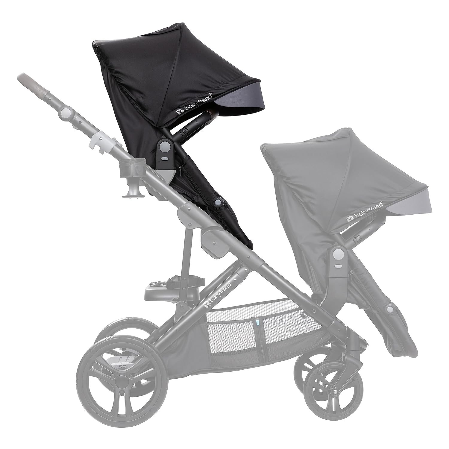 Transform Your Morph Stroller with Dash Black Second Seat - Kids Comfort First
