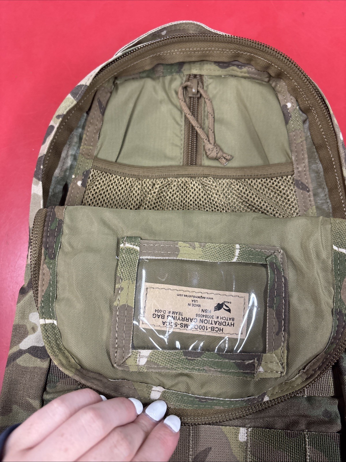 Eagle Industries Hydration Carrying Bag MAP HCB-100OZ-MS-5CCA