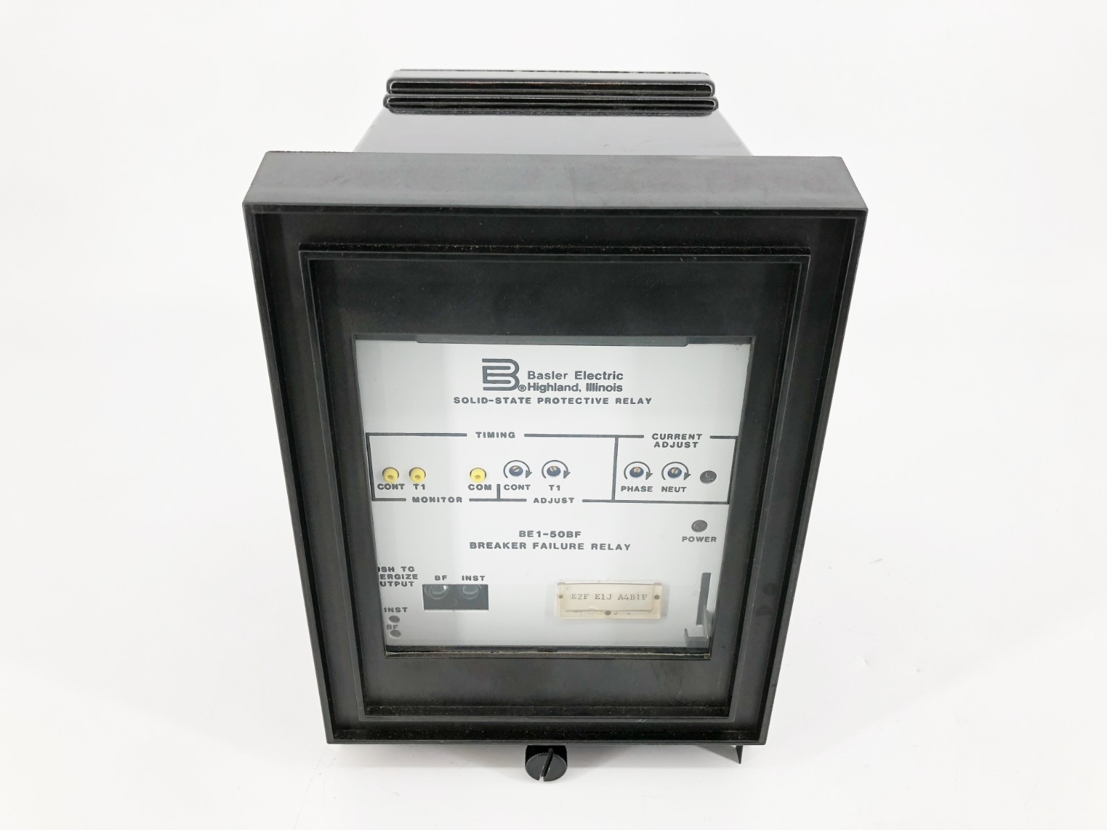 Basler Electric BE1-50BF Solid State Breaker Failure Relay
