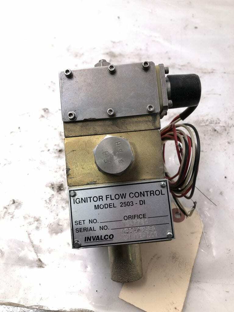 INVALCO 2503-DI Ignitor Flow Control 14GPM 1/4"