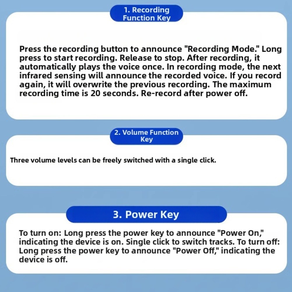 Responsive Motion Detection Welcome Doorbell Motion Doorbell Shop Entrance Chime