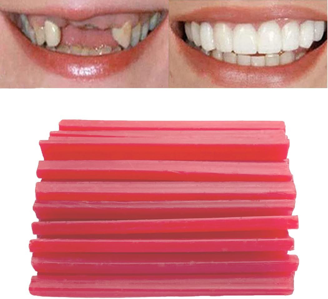 Fake Tooth DIY Kit for Making Temporary Partial or Full Dentures