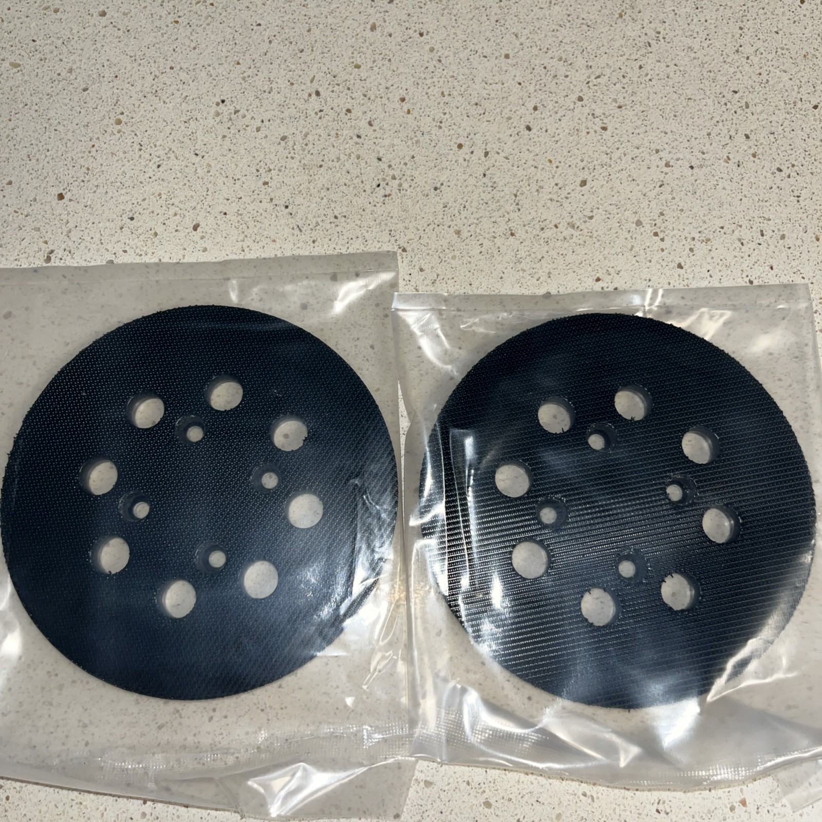 Replacemen Wheel For Hook And Loop 5” Orbital Sander Pad Set Of Two
