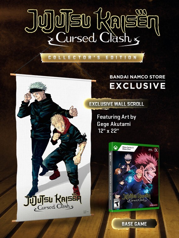 Jujutsu Kaisen Cursed Clash Collector's Edition Bundle - Xbox Series X New.