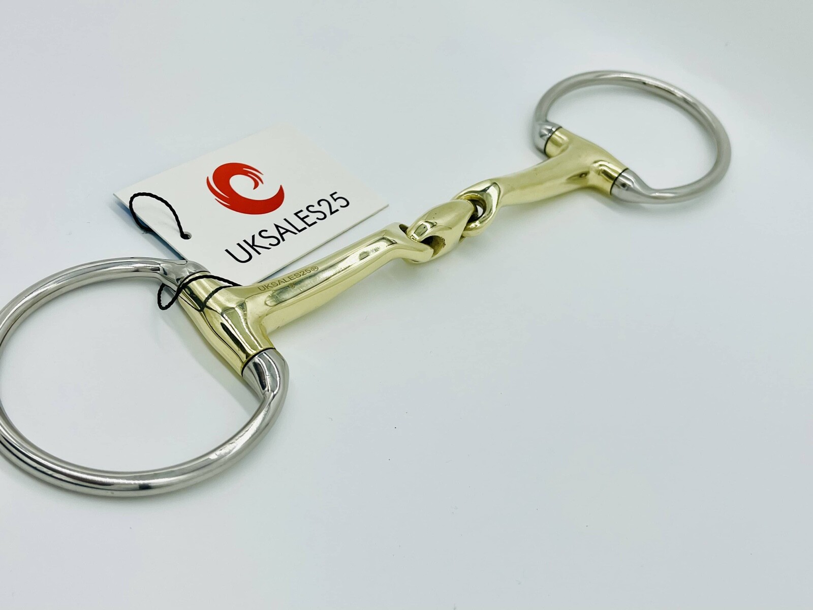 Teether Snaffle Bit 14MM Connecting Angle MP (UKSALES25) On Same Shipping