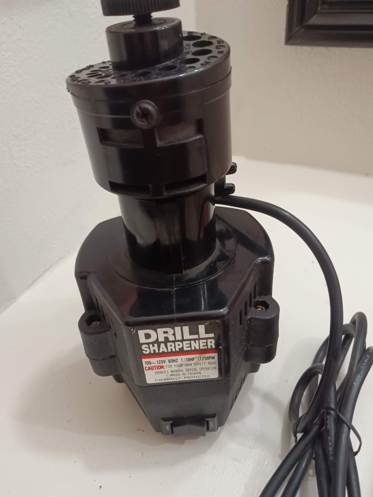 Stonycraft drill bit sharpener 25/64 - 9/64 60hz 1725 RPM