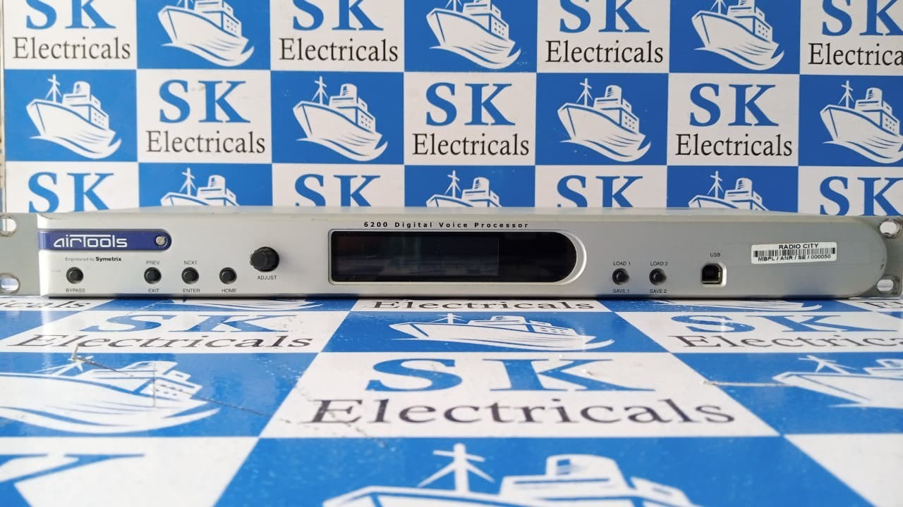 AIRTOOLS SYMETRIX 6200 DIGITAL MIC PREAMPLIFIER VOICE SPEECH PROCESSOR VOICEOVER