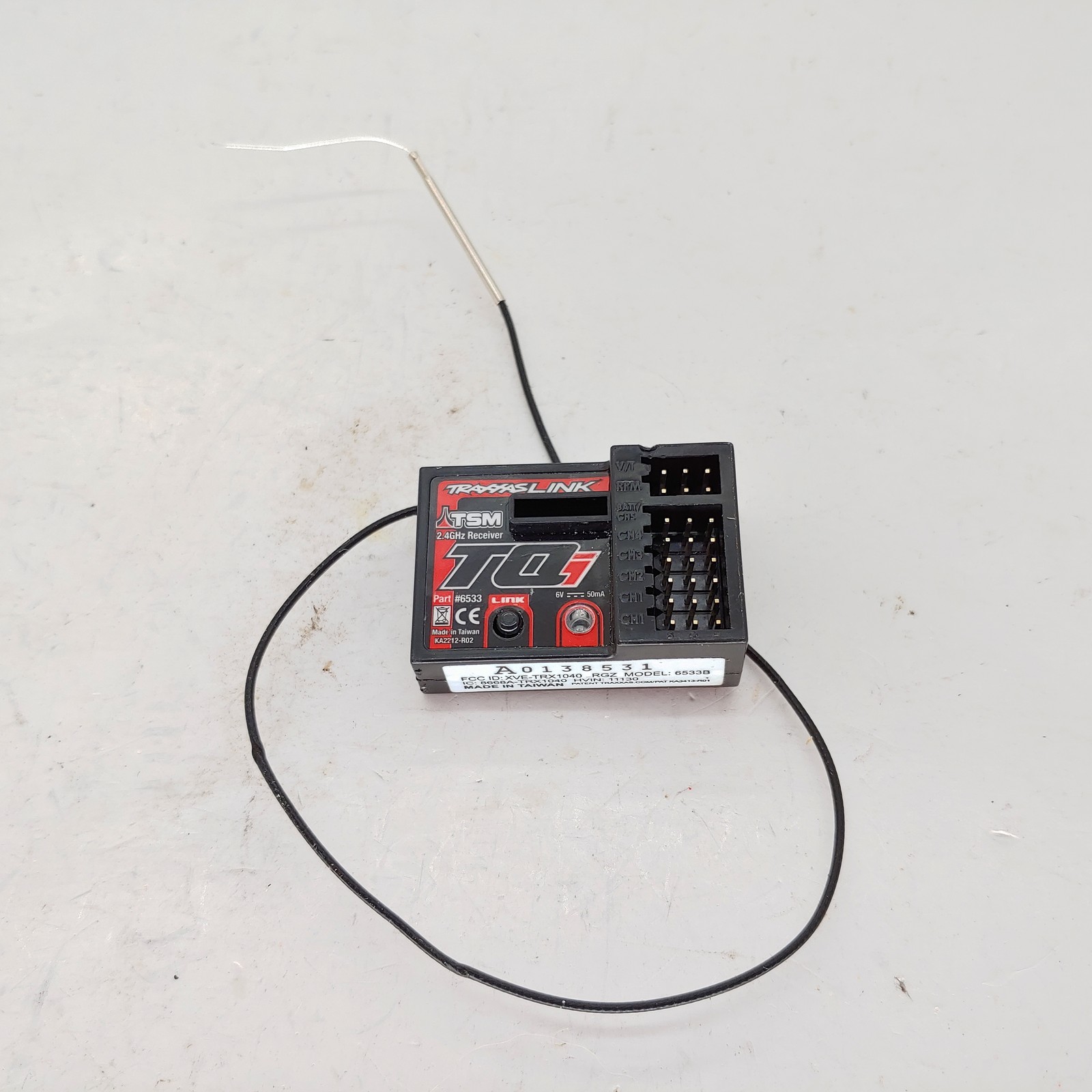 Traxxas Stability Management TSM TQi 2.4GHz 5-Ch Receiver 6533 - FREE SHIP Used