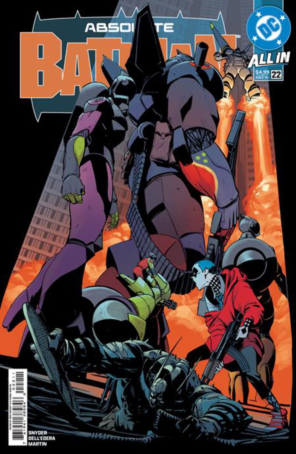 Absolute Batman #22 Cvr A Nick Dragotta (07/08/26)