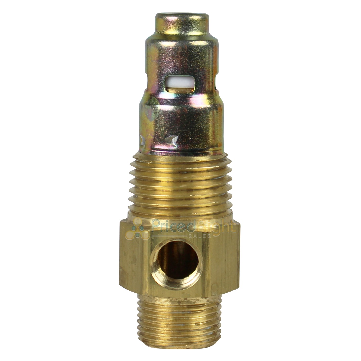 Air Compressor In Tank Check Valve 1/2" Male NPT X 1/2" Compression USA Made