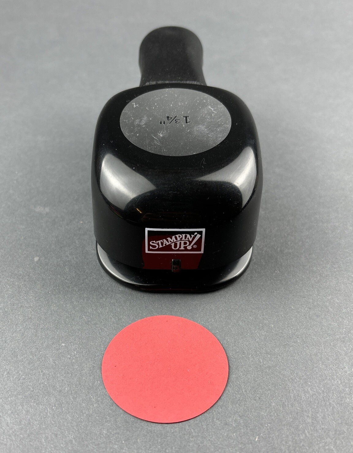 Stampin Up CIRCLE (1 3/4") Paper Punch EK Success Paper Shaper Whale Tail Style