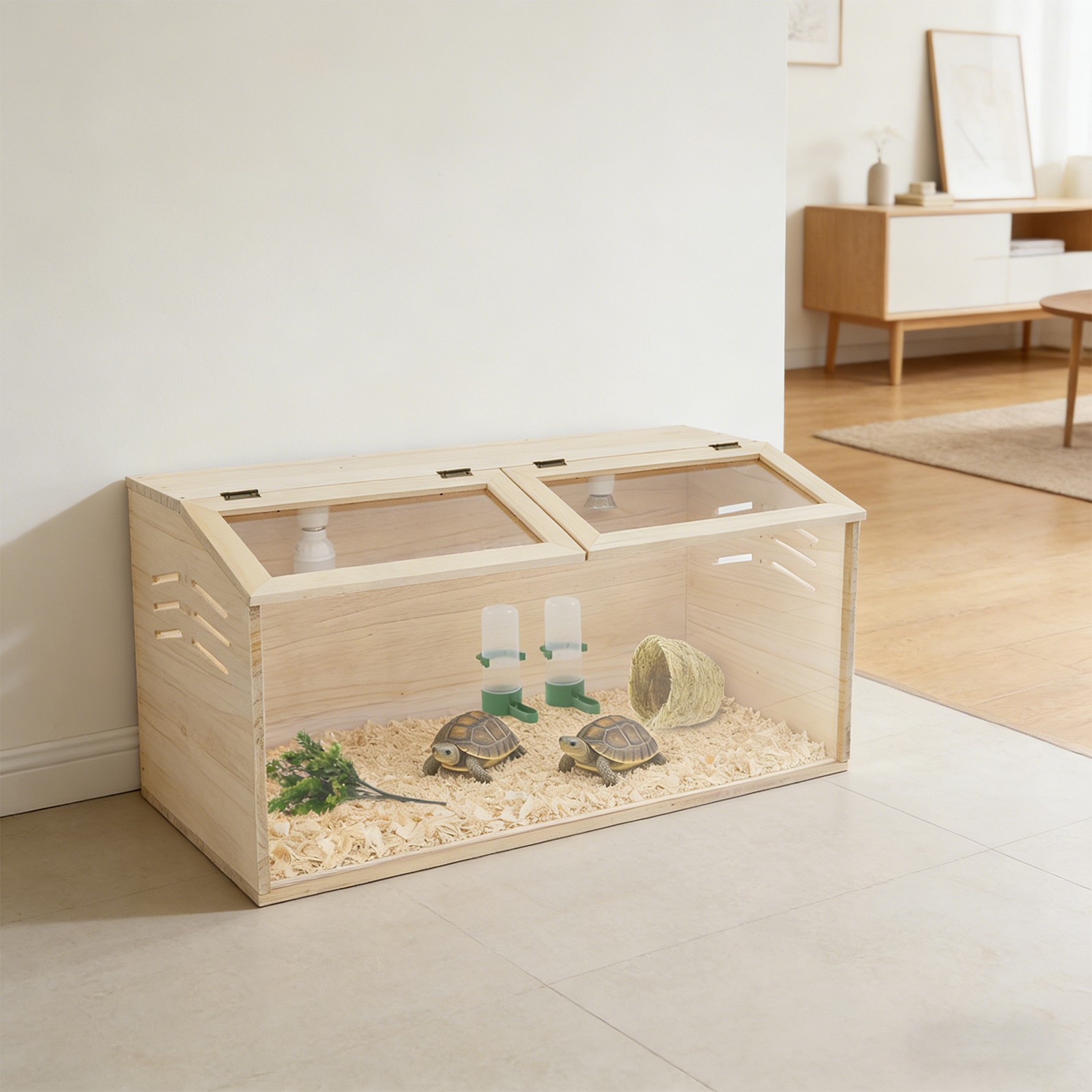 Chicken Brooder Box, Indoor Brooding Box For Chicks, Brooder Box 80*40*40cm