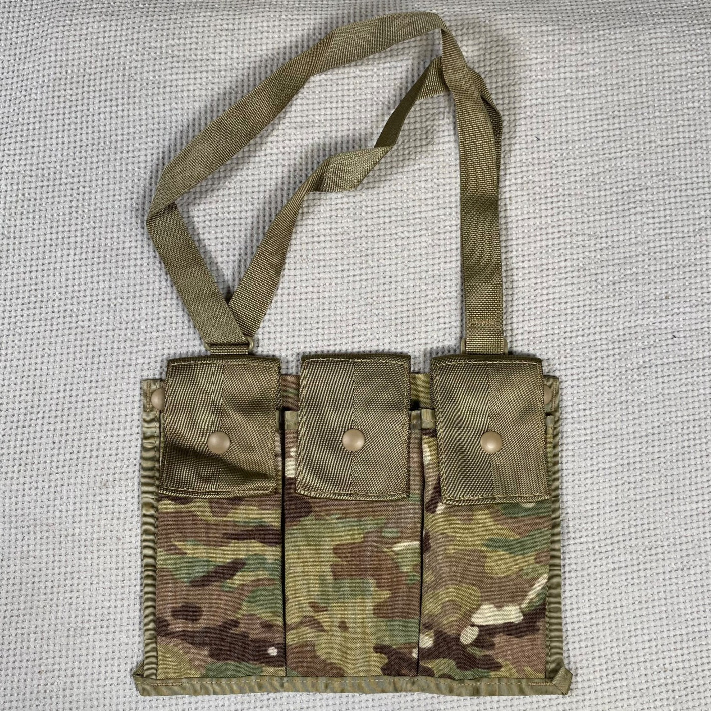 OCP Multicam Bandoleer 6 Mag Ammunition Pouch USGI MOLLE II 8465-01-580-1312