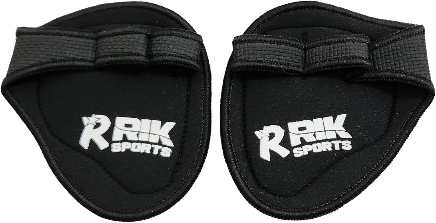 Non-Slip Neoprene Gym Grip Pads – Alternative to Workout Gloves for Weightlift