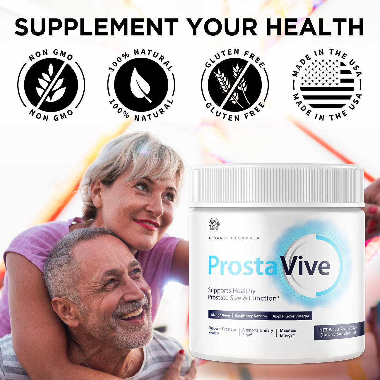 (5 Pack) Prostavive Advanced Prostate Health Support Powder Prosta Vive 150 serv