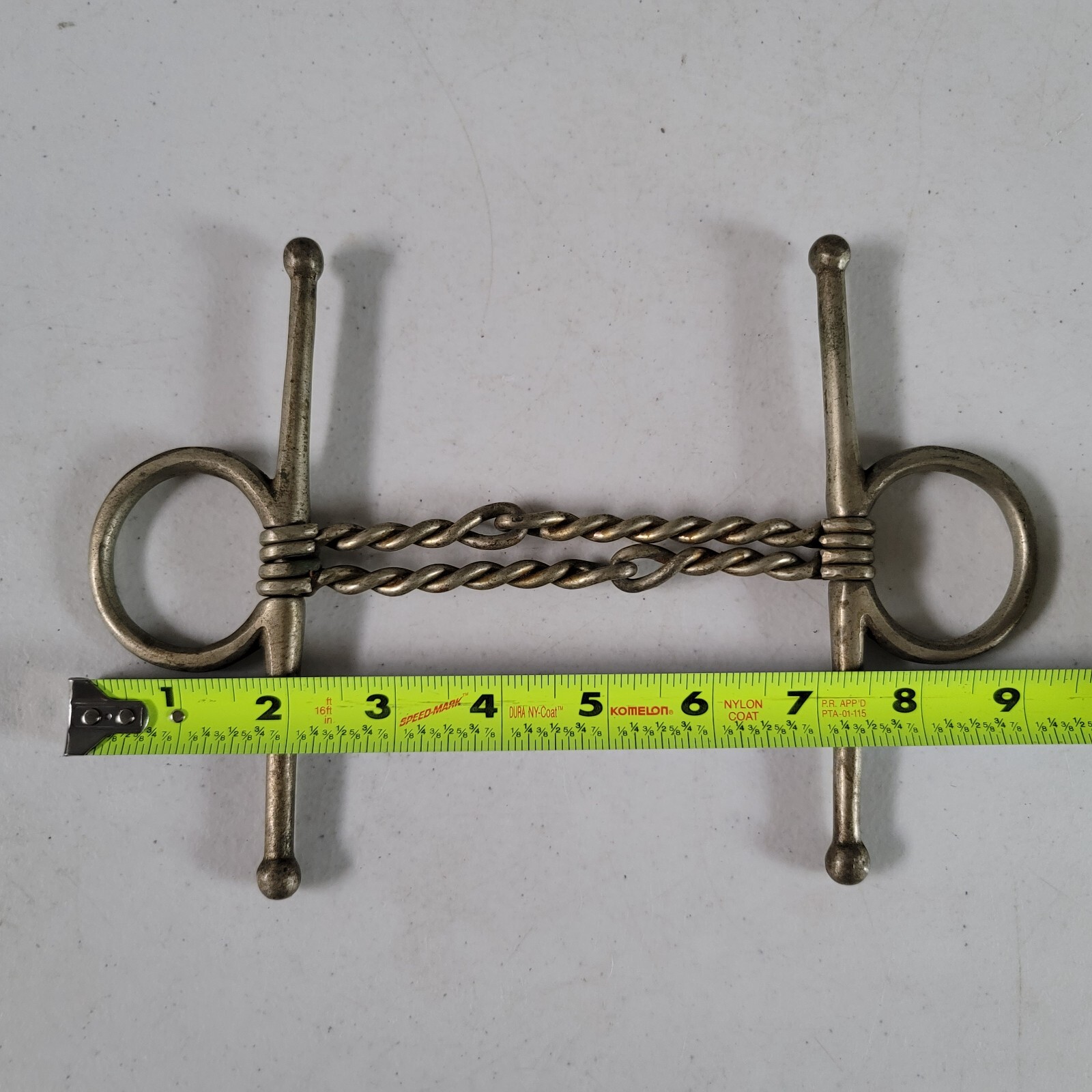 Double-Twisted Wire Snaffle Bit Horse