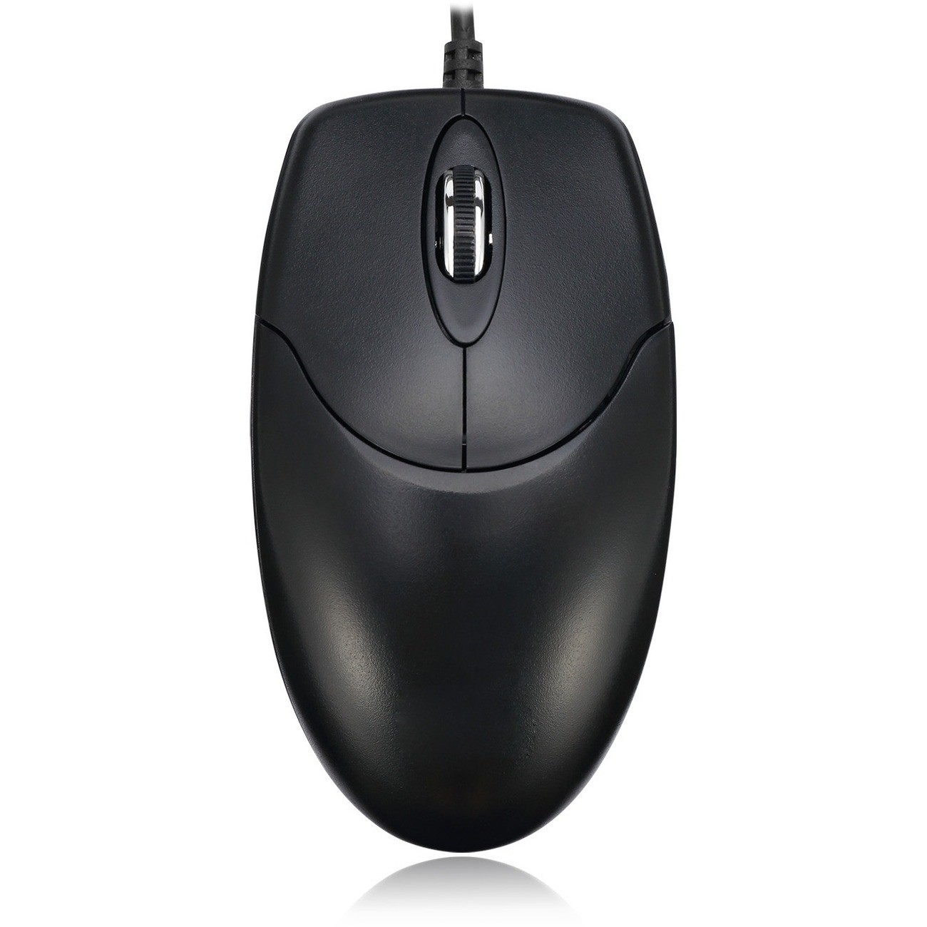 Adesso HC3003PS Optical Wired Mouse Black 3 Buttons 6ft Cable