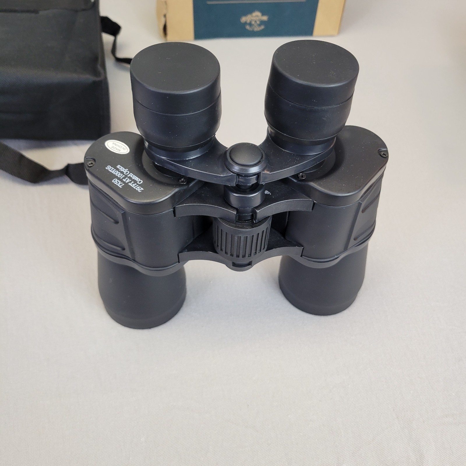 Adventure Is Out There 7 X 50 Magnification Binoculars Black With Carrying Case